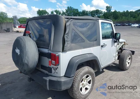 2010 Jeep Wrangler Sport из США, поврежденный, VIN 1J4AA2D12AL104743